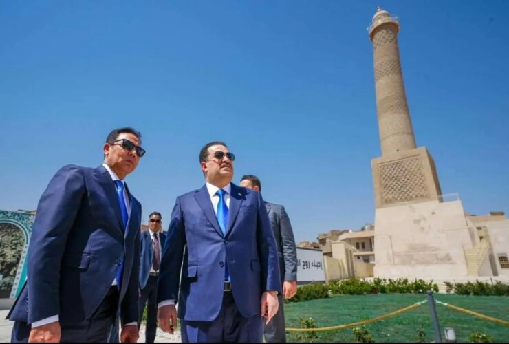 تصاویر پس از نابودی داعش ، مسجد آل -نوری در موصل را مجدداً بازگشایی می کند 6 تصاویر پس از نابودی داعش ، مسجد آل -نوری در موصل را مجدداً بازگشایی می کند