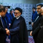 تصاویر چهره های سیاسی در مراسم تشییع جنازه احمد توکولی