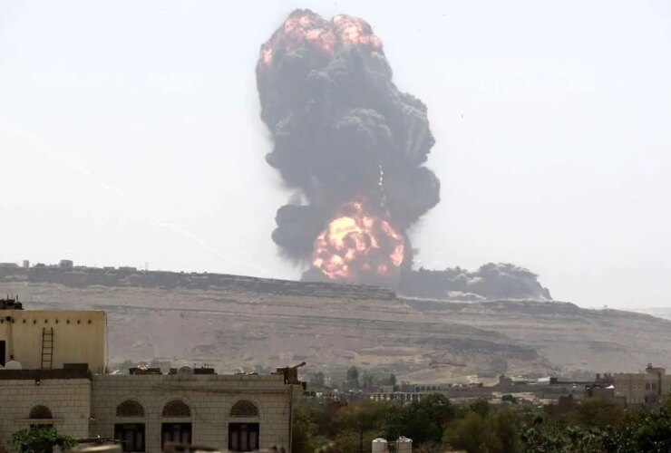 حمله سعودی به یمن