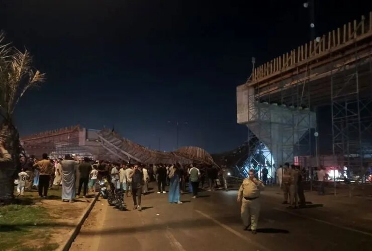 پل در حال سقوط به کربلا