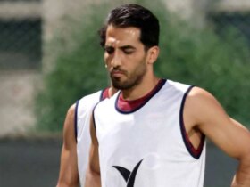 تصویر ؛ کاپیتان پرسپولیس در پوستر فولاد