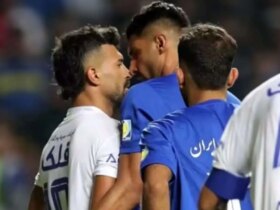 رامین مدافع Persepolis Esteghlal باعث شلیک شده است!