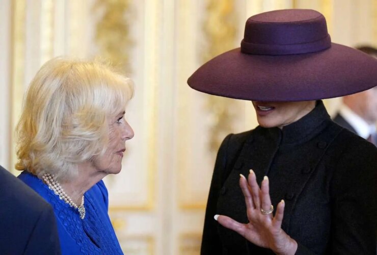 تصاویر حاشیه سفر دونالد ترامپ به انگلیس