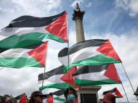 فرانسه پرچم فلسطین را ممنوع اعلام کرد!