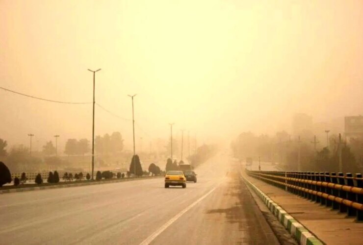 گرد و غبار نادر در کشور