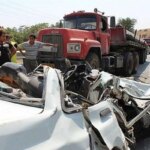 تصادف مرگبار در یزد در محور تاباس ؛ 1 عضو یک خانواده درگذشت