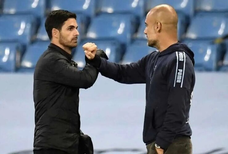 آرسنال 1 - 2 منچسترسیتی ؛ قرعه کشی سرد Arteta و Pep