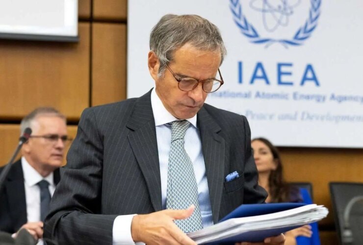 گروسی: ایران توضیح نداد که توافق قاهره به حالت تعلیق درآمده است