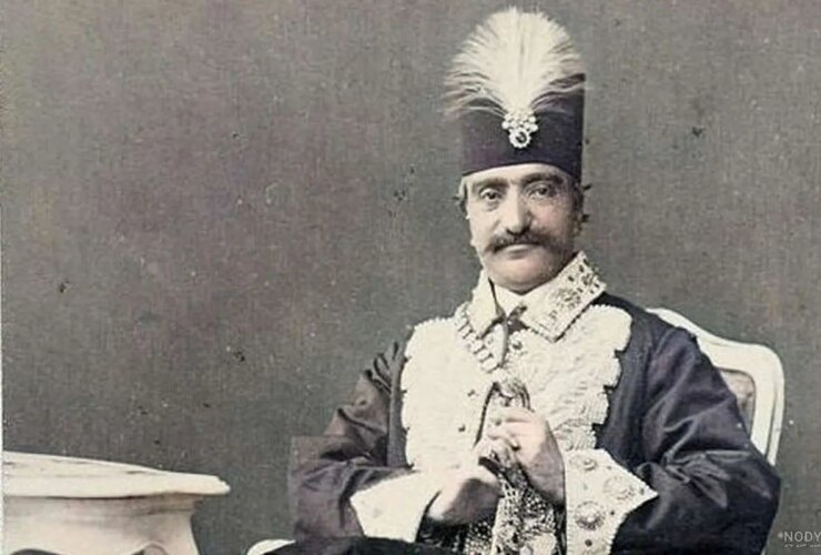 بازخورد ؛ Luigi Mosquito ، Nasser al -din شاه یک عکس نادر است