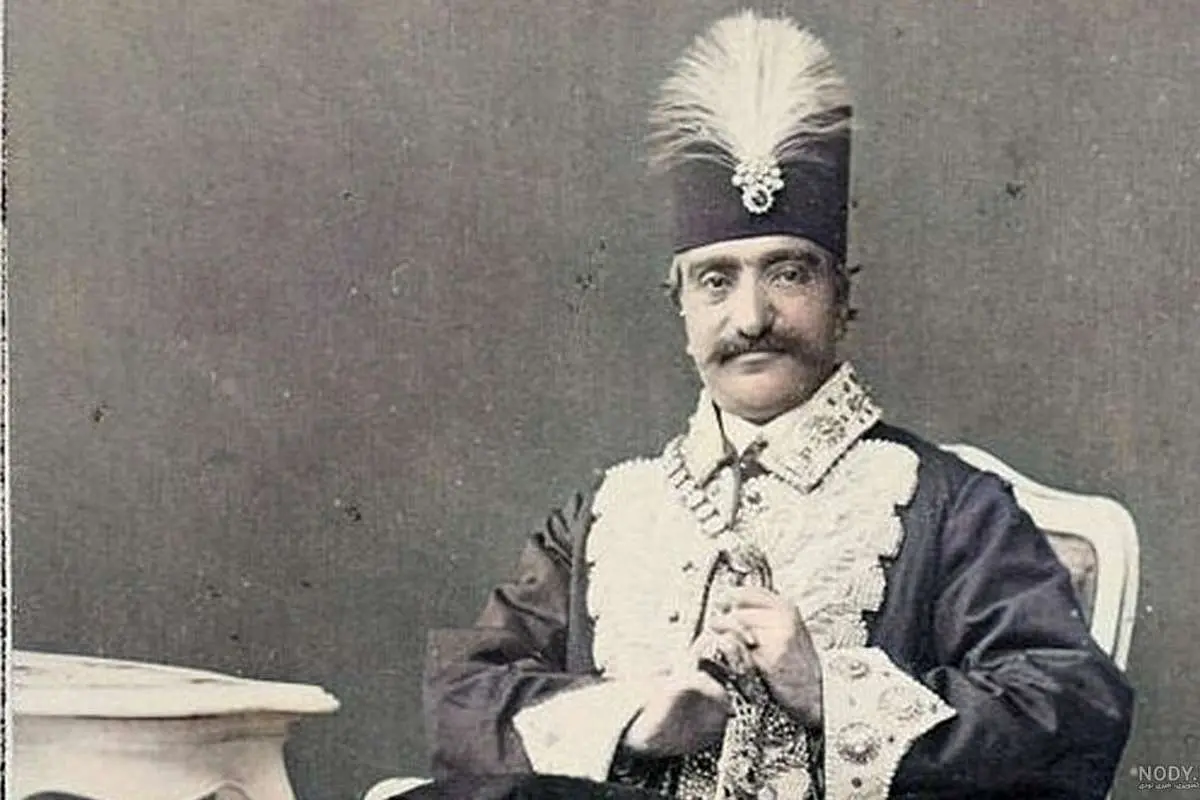 بازخورد ؛ Luigi Mosquito ، Nasser al -din شاه یک عکس نادر است