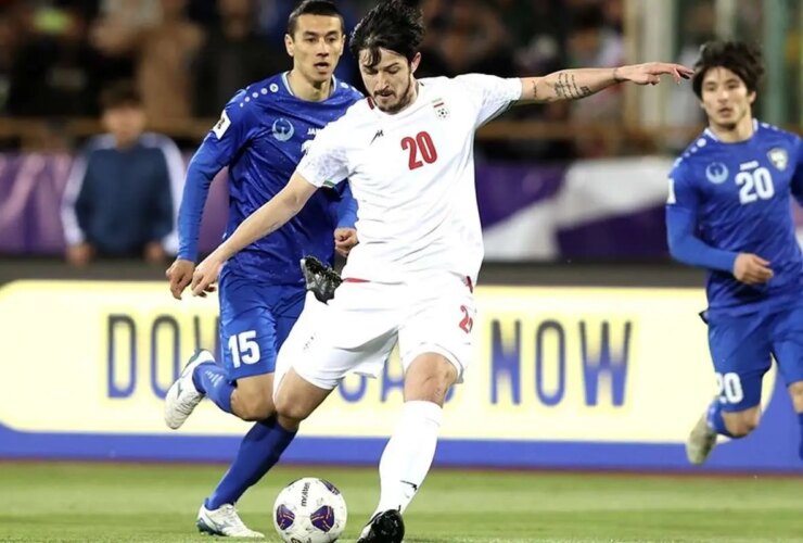 فرمانده برای بازی تیم ملی ایران-----Rossia یک گل به ثمر رساند!