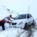 تصاویر قبایل آهار در برف