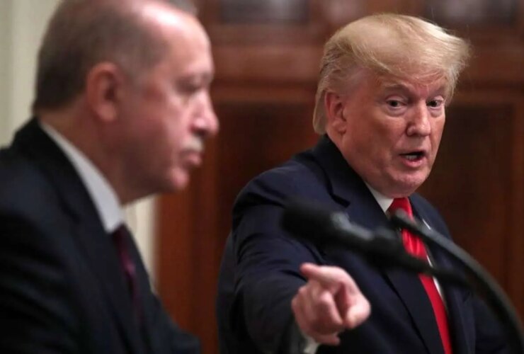ترامپ: اردوغان ممکن است بر جنگ اوکراین تأثیر بگذارد!