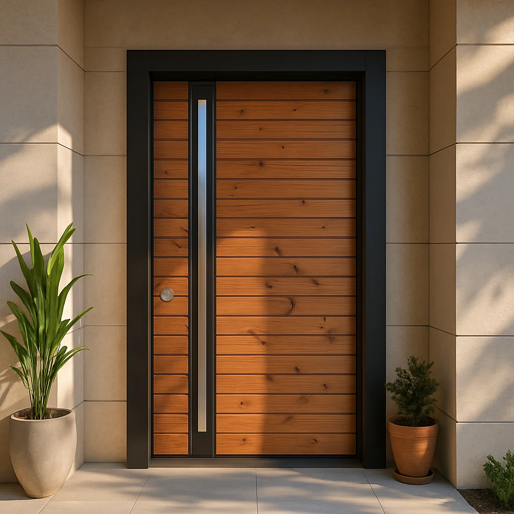 بهترین درب ورودی ساختمان کدام است؟ راهنمای خرید درب لابی لوکس 1 Lobby door5 1