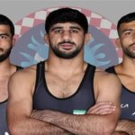 Saeed Ismaili و Alireza Moghaddi در فینال مسابقات جهانی تماشا می کنند