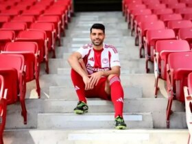 Taromi Moment برای اولین بازی با پیراهن Olympiakos