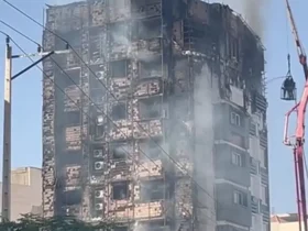 آتش سوزی جامع در سبزور ؛ 3 نفر زخمی شدند