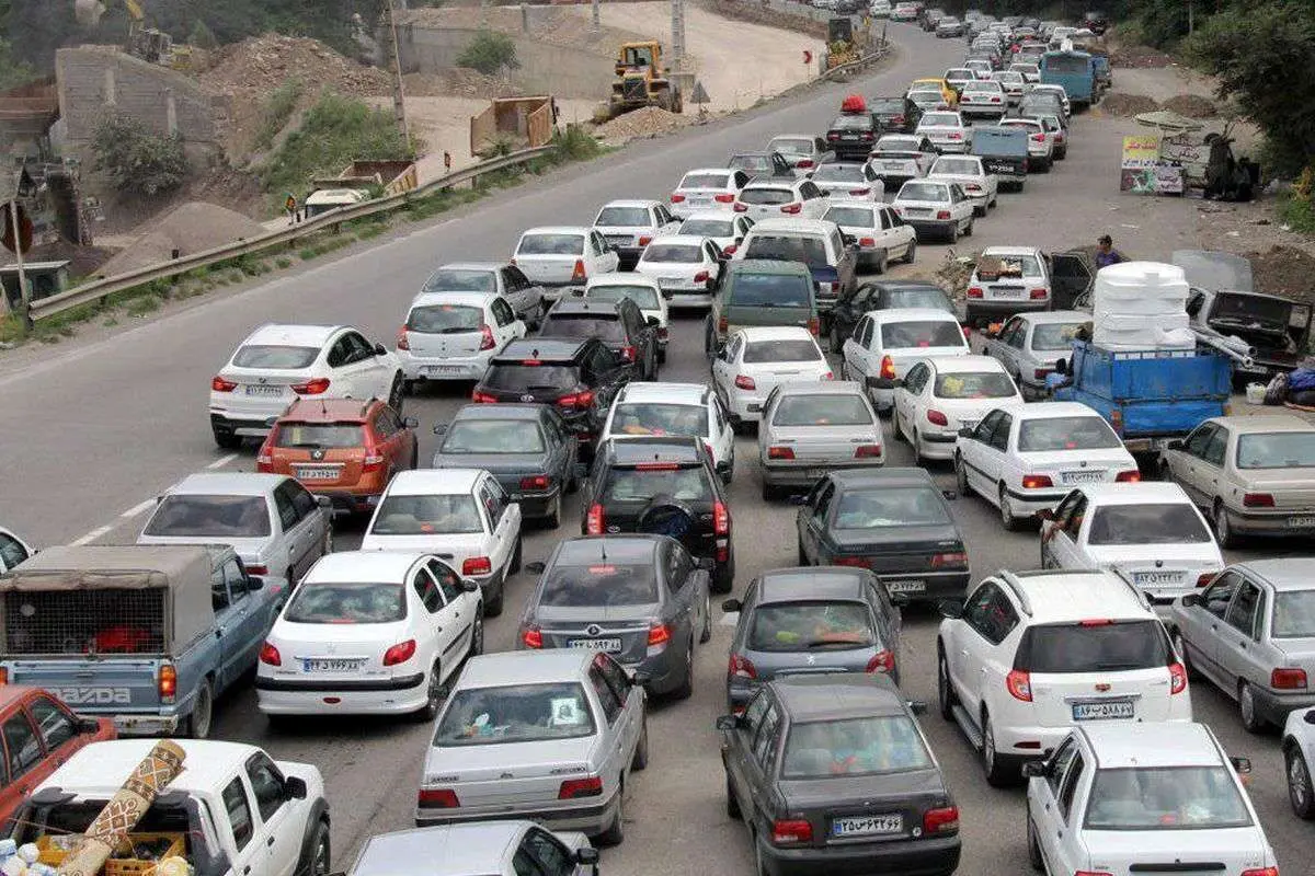 آخرین جاده چالوس و بزرگراه تهران/ترافیک هنوز سنگین است