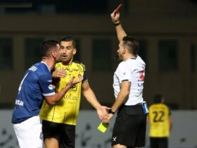 آمار عجیب Sepahan جستجو شد: 2 مسابقه کارت قرمز!
