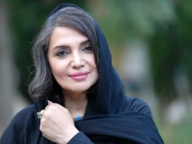 الام پاووهجاد در افتتاح یک کلینیک زیبایی