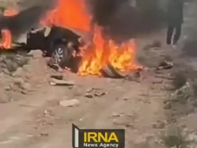انفجار پژو در فریمن 2 کشته و یک مجروح