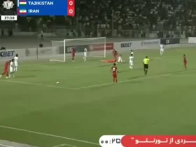 اولین هدف ایران به تاجیکستان توسط Mohebbi