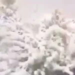 بارش بارش برف تابستان Soungon -Varzaghan Mud