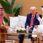 بازدید ترامپ و گروهی از رهبران عرب و مسلمان در نیویورک