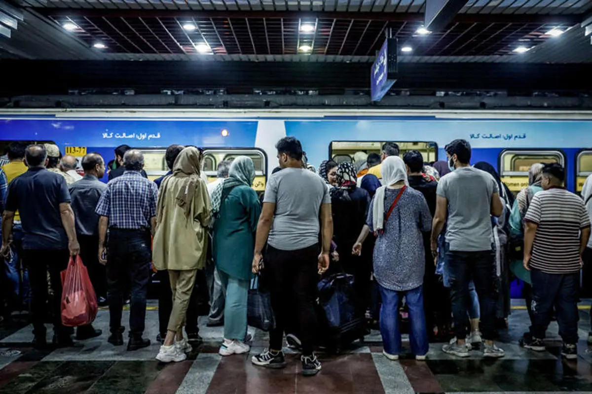 بازگشت فعالیت مترو تهران به روال عادی 4 بازگشت فعالیت مترو تهران به روال عادی