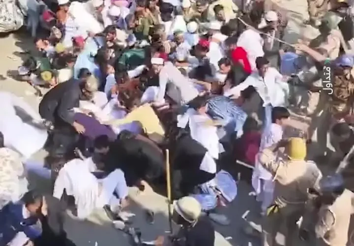 برای دیدن حمله وحشیانه پلیس هند در راهپیمایی مسلمانان