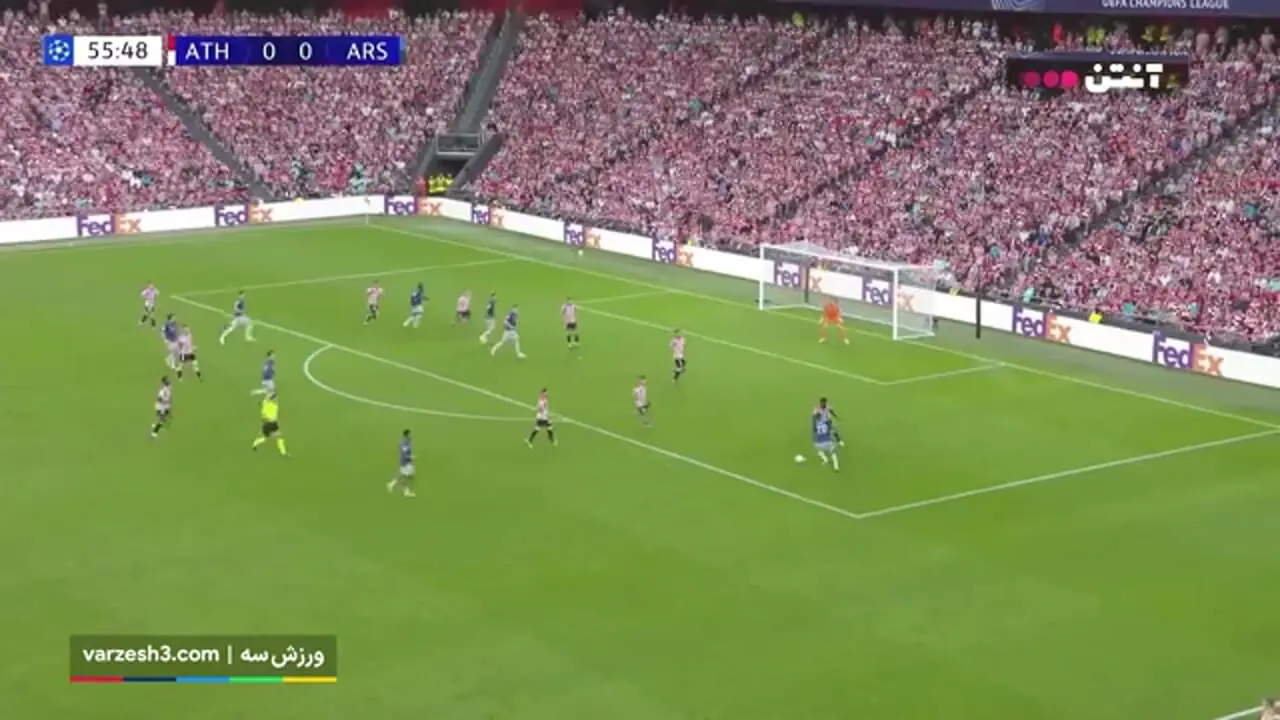 برای دیدن خلاصه Athletic Bilbao 0 - آرسنال 2