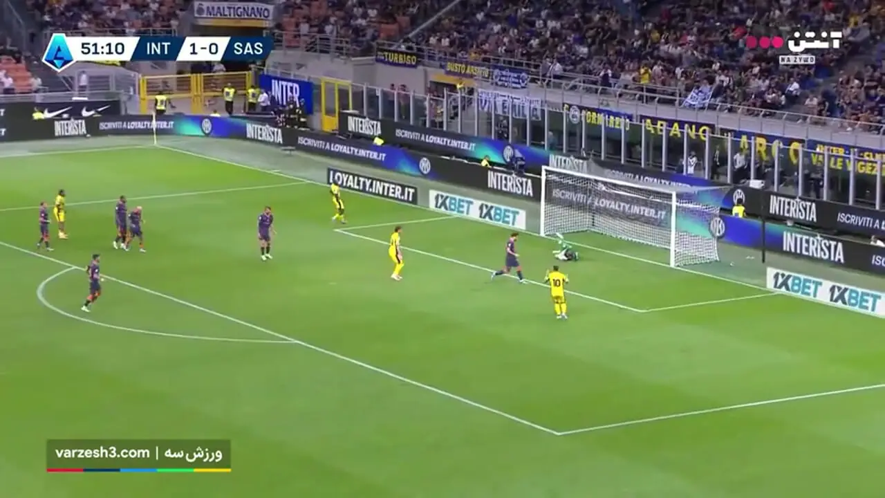 برای دیدن خلاصه ای از بازی 2 - Sassuolo 1