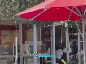 برای دیدن سرقت مسلحانه یک میلیون دلاری از فروشگاه جواهرات در کالیفرنیا