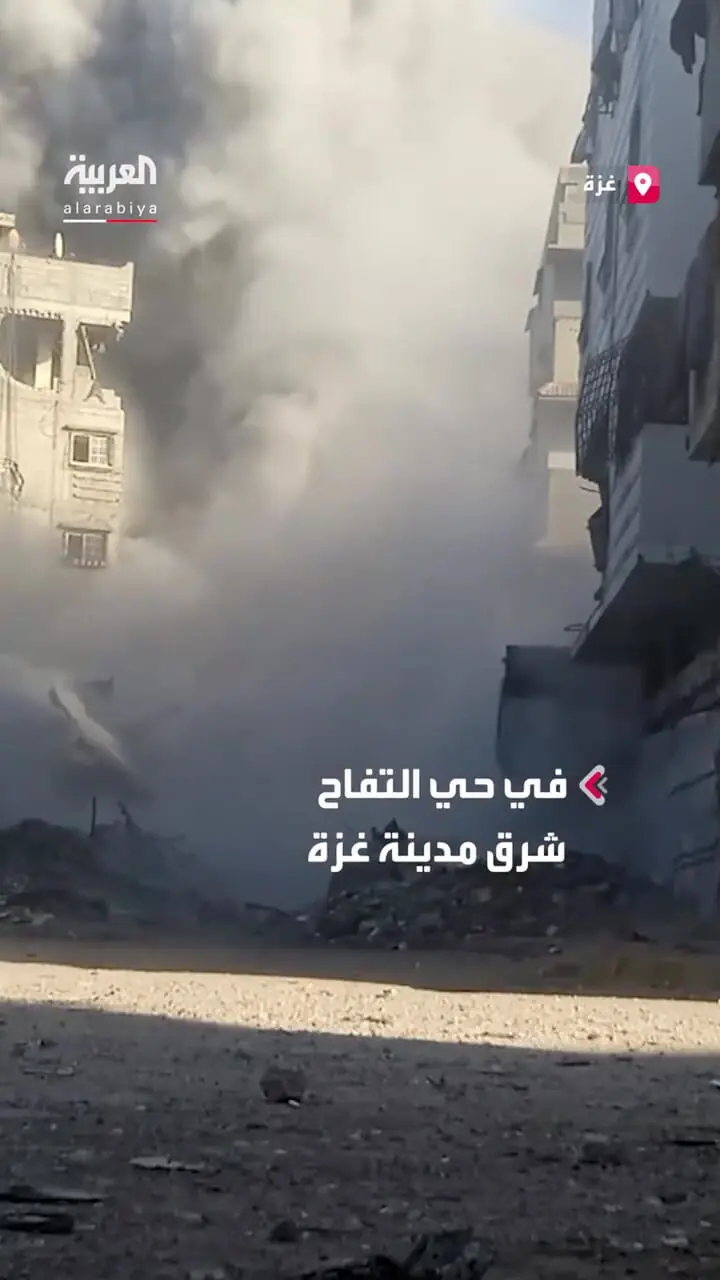 برای دیدن لحظه وحشتناک از بین بردن مسجد در غزه