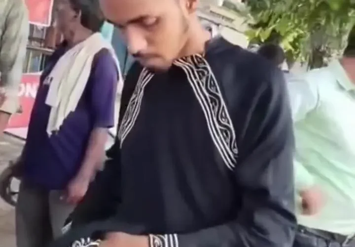 برای دیدن مرد زن در دام افتاد