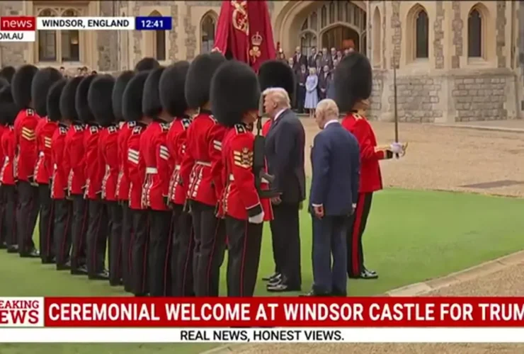 به ترامپ در انگلیس خوش آمدید