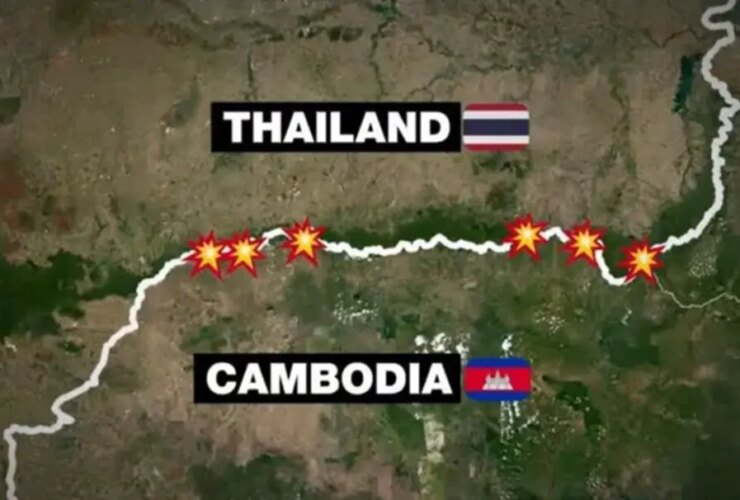 تایلند و کامبوج علی رغم توافق آتش بس دوباره درگیری هستند 27 تایلند و کامبوج علی رغم توافق آتش بس دوباره درگیری هستند