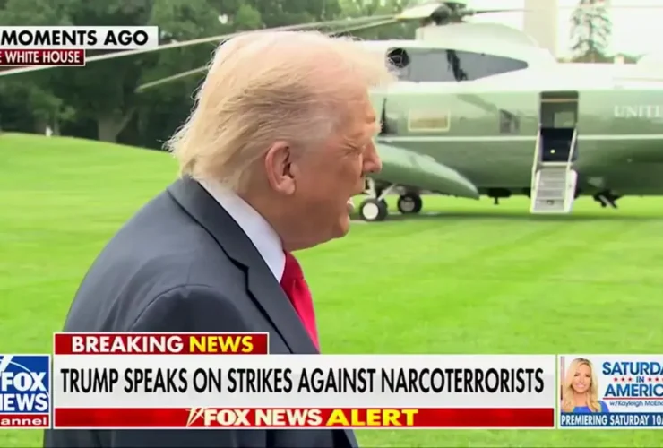 ترامپ: ما به قایق ونزوئلا برخورد کردیم