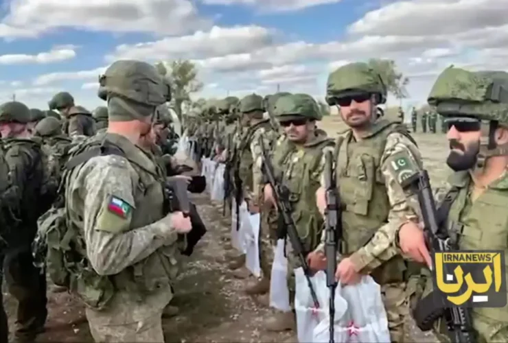 تمرین مشترک پاکستان و روسیه
