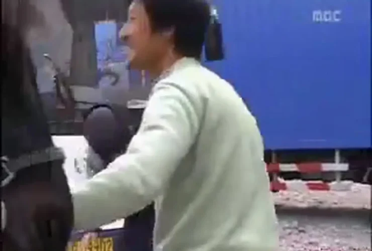 سقوط از اسب پشت سریال Jumong Tsu 10 سقوط از اسب پشت سریال Jumong Tsu