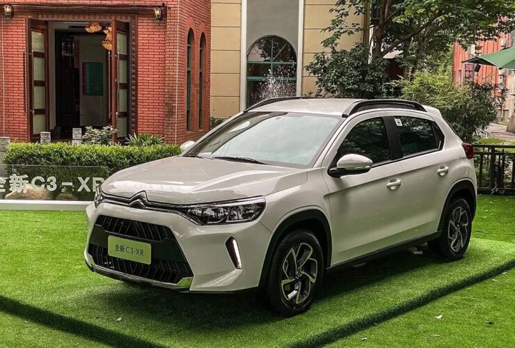 قبل از فروش Citroen C3-XR ؛ منتشر شده توسط رقیب شاسی چینی توسط Saıpa