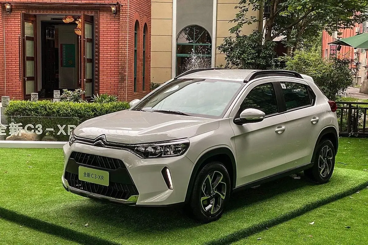 قبل از فروش Citroen C3-XR ؛ منتشر شده توسط رقیب شاسی چینی توسط Saıpa