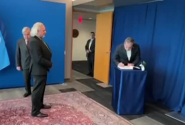 ملاقات با دبیر سازمان ملل -عمومی