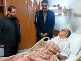 ناصر هایداریان ، رهبر ارکستر سمفونیک تهران ، به بیمارستان منتقل شد