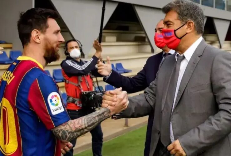 نقش لیونل مسی در انتخابات بارسلونا و پایان امپراتوری لاپورتا!