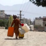 نوشیدن بحران آب در افغانستان