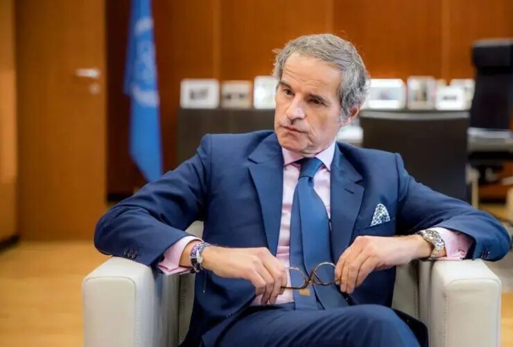 نگرانی گروسی در مورد وضعیت این نیروگاه هسته ای