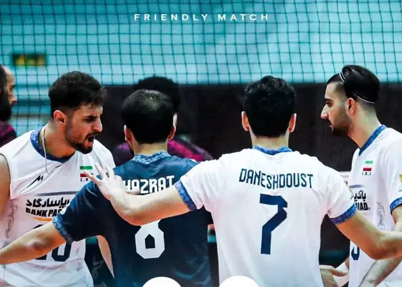 والیبال ایران 1 - قطر 2 ؛ مواد برنده!