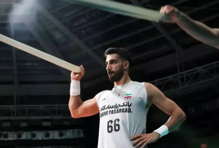 واکنش ستاره به اسلوونی والیبال ایران