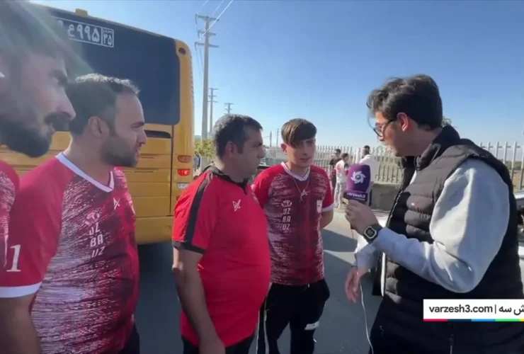 وجود هواداران مرد تراکتور با وجود محرومیت